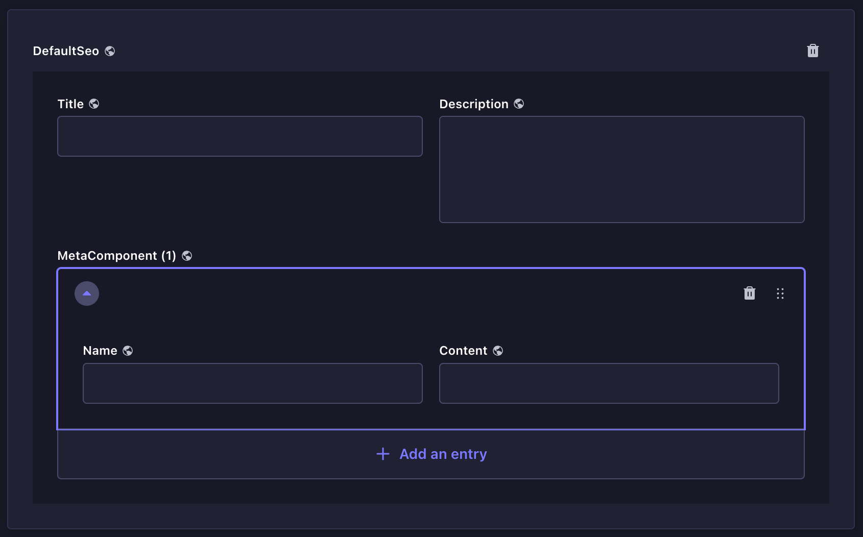 繰り返さないコンポーネント（エントリーあり）