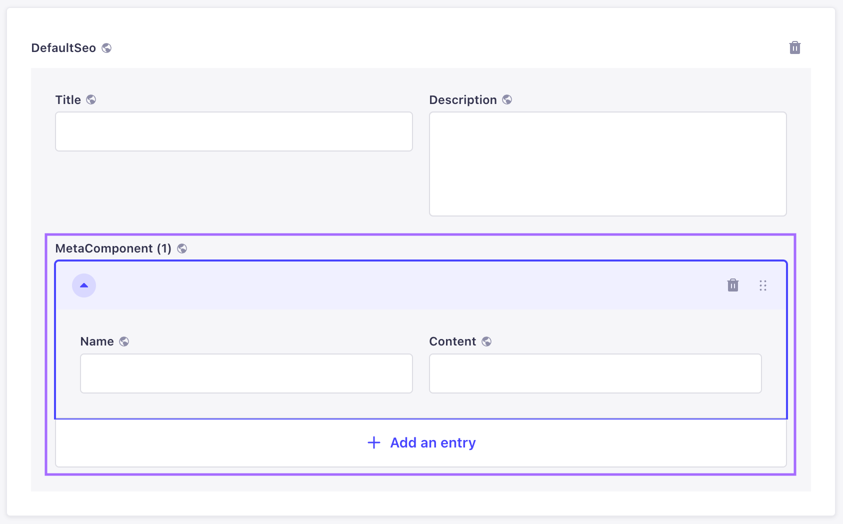 繰り返し可能なコンポーネント