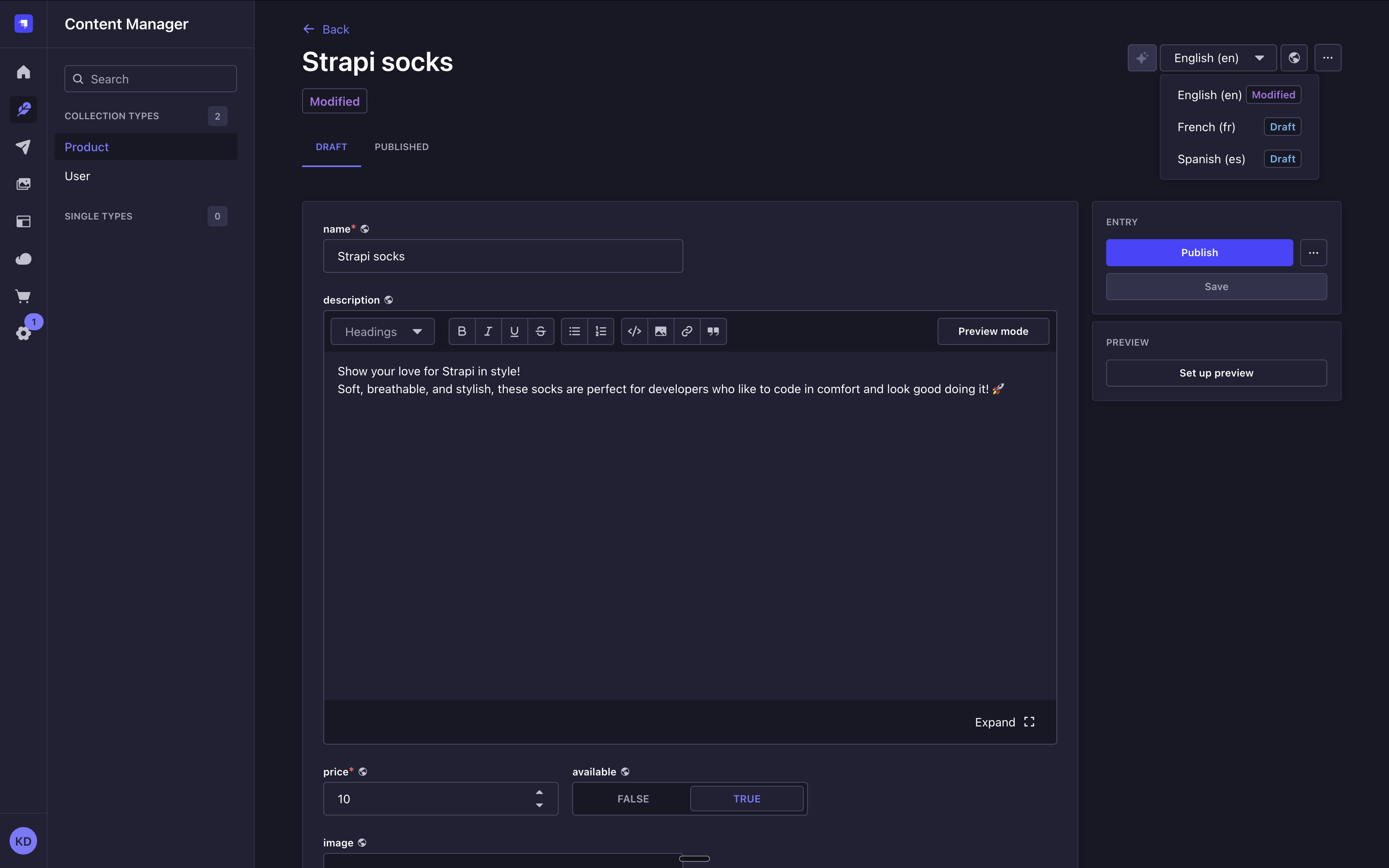 i18n でロケールを切り替え