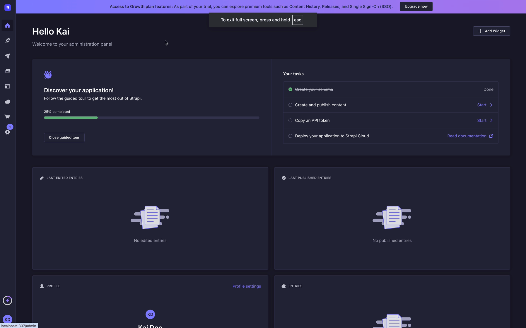 GIF: Content-type Builder で Restaurant コレクションタイプを作成