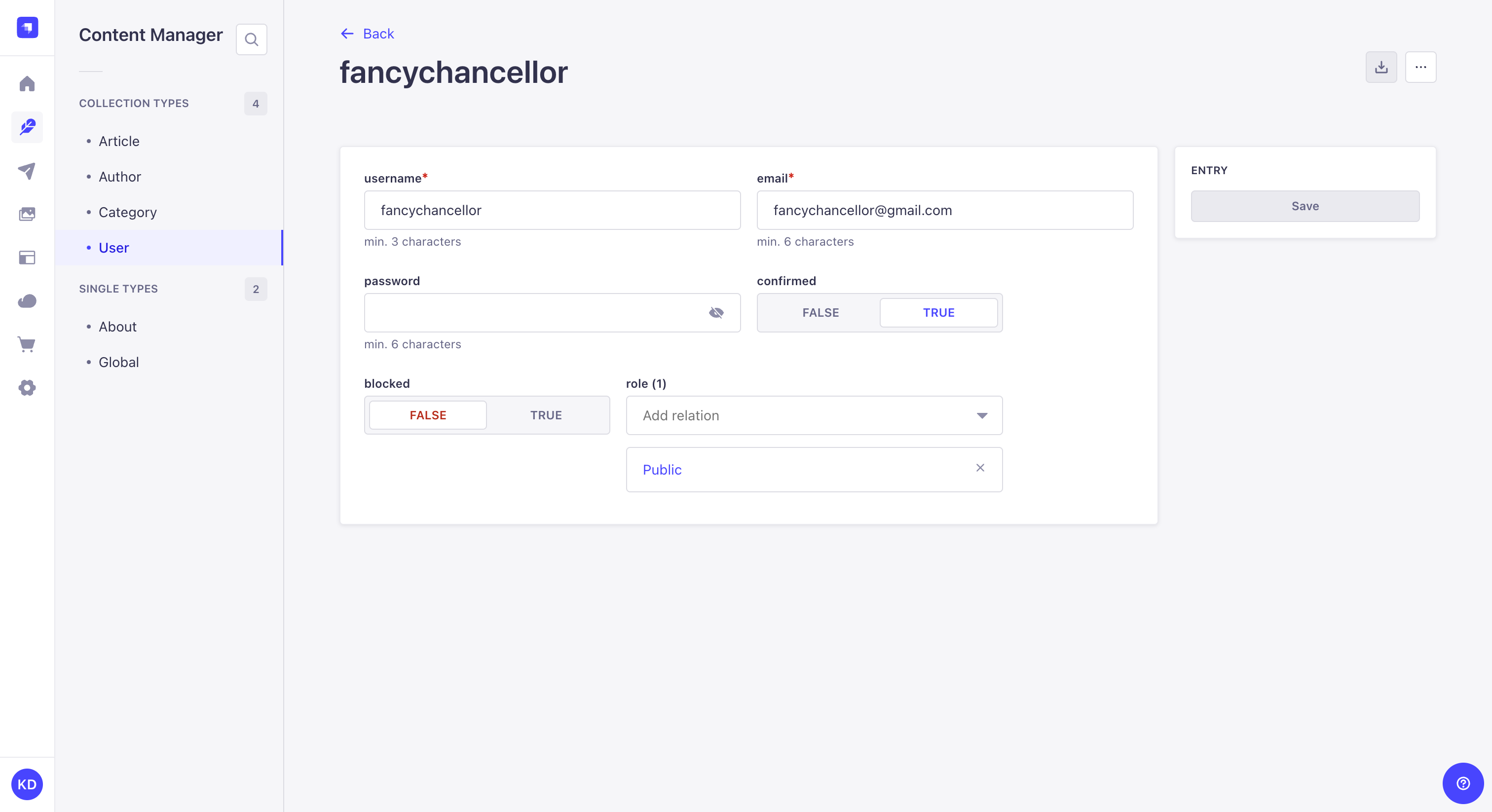 コンテンツマネージャーでエンドユーザーを管理する