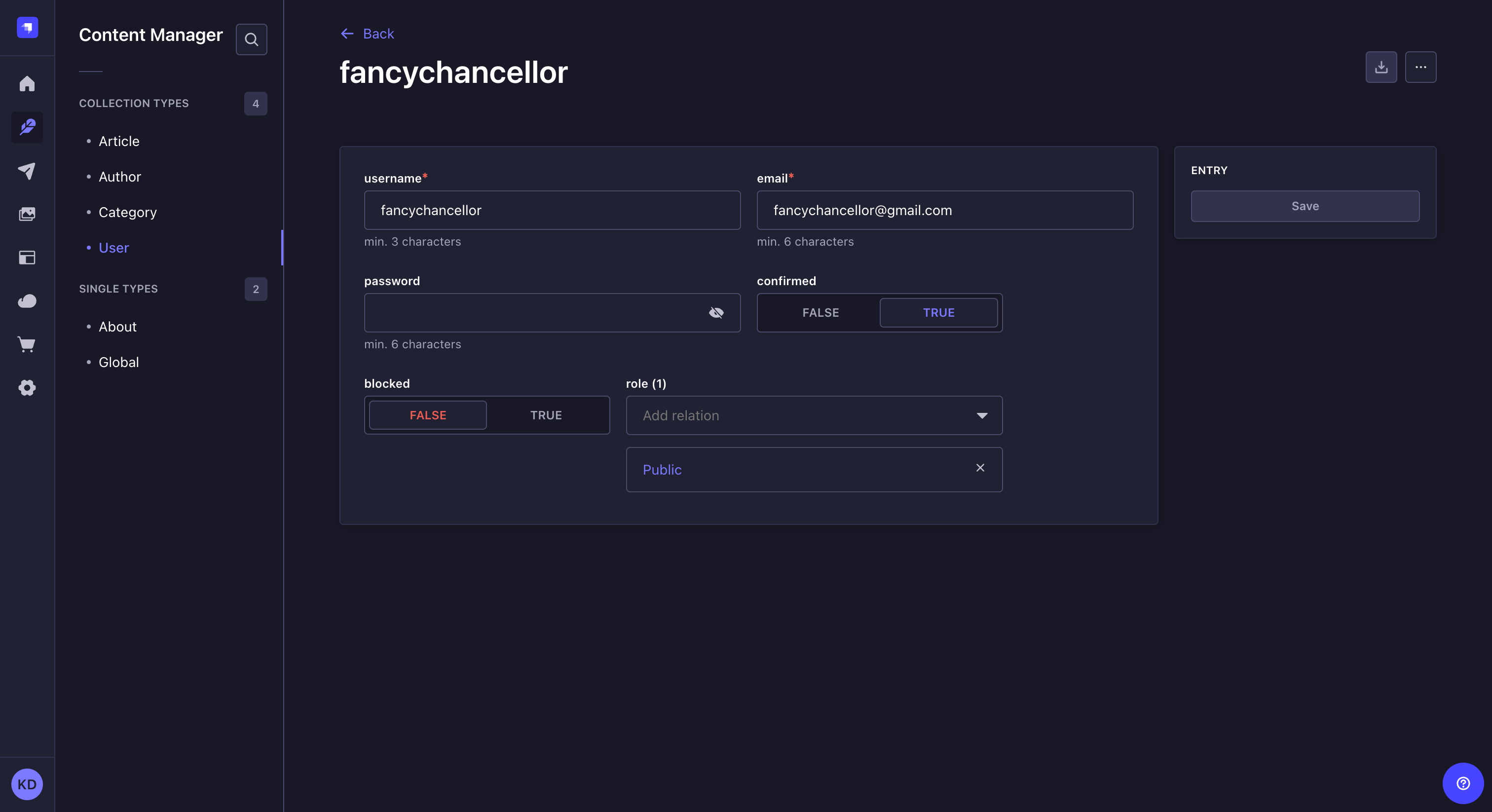 コンテンツマネージャーでエンドユーザーを管理する